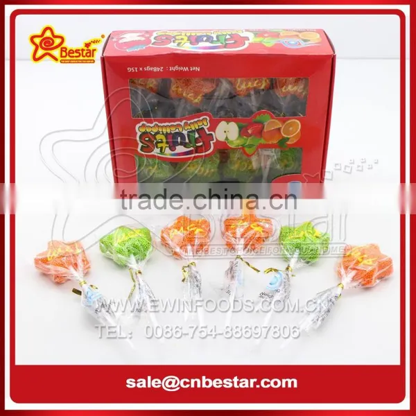 Lucky Star Carrageenan Waxberry Jelly Lollipop photo-3