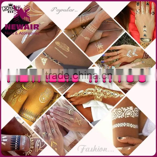Sexy Body Bracelets Custom Made Skin Tattoo Sticker photo-6