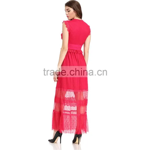Sexy Lady One Piece Long Frog Latest Dress Design Picture photo-6