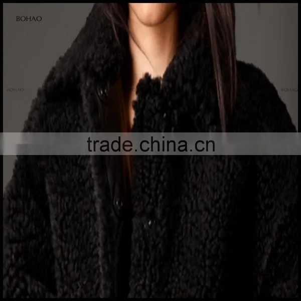 Usa Made in China Wholesale Price Pattern Coats Faux Fur Popular Winter Warm Short Cross Winter Jackets photo-4