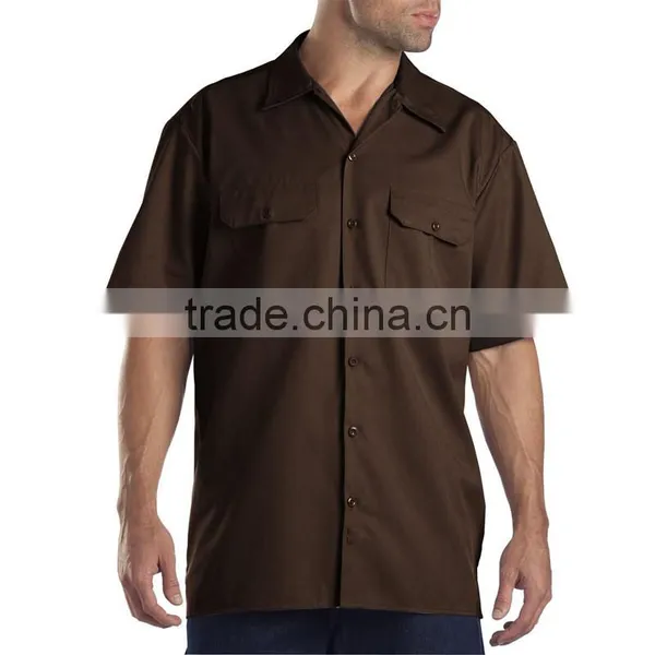 High Quality Men Suit Short Sleeve T Shirt And Trousers WorkWear Latest Workwear Suit For Men Pictures photo-5
