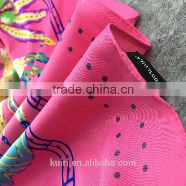Women 2016 New Fashion Imitated Silk Nations Wind Bohemia Peacock Printed Scarf Small Square Scarves photo-2