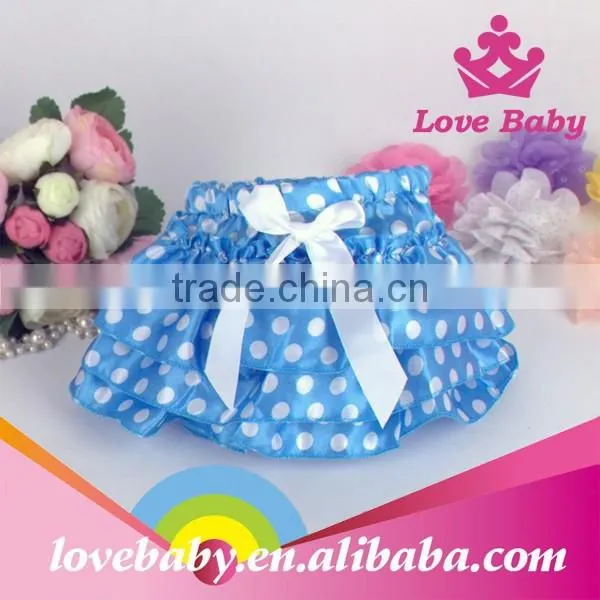 Wholesale Baby Satin Bloomers Fashional Cute Girl Satin Underwear photo-3