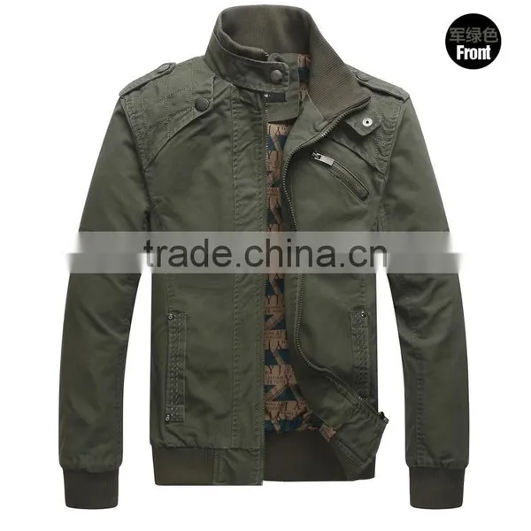 Customize Fashion Man Coat, High Quality 100%Cotton Men Winter Jacket photo-6