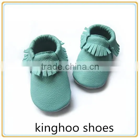 Baby Moccasin Soft Sole Leather Shoes photo-2