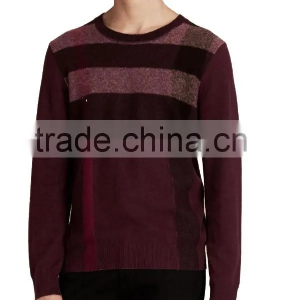 China Wholesale Breathable T-shirt 100 Cotton Sweatshirts Stripe Mens Sweatshirt photo-3