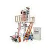 Double Colour Striped Plastic Film Blowing Machine For Low Density Polyethylene