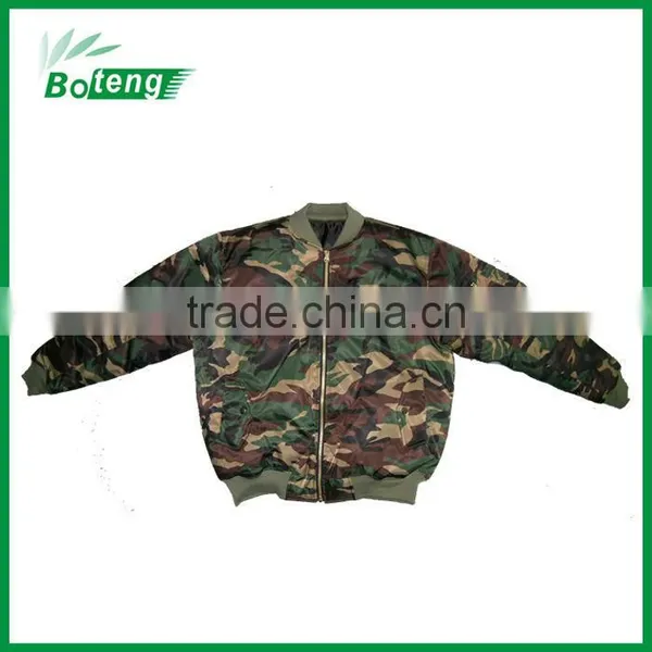 Camo Padding Flight Jacket