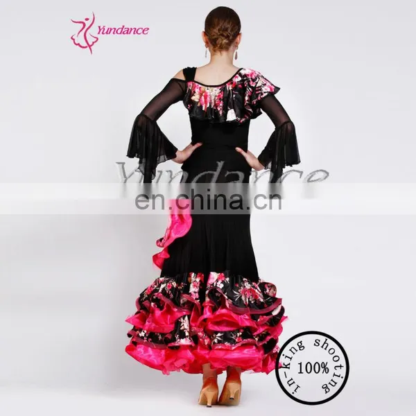 AB035 Flamenco Dance Dress Fashion photo-2