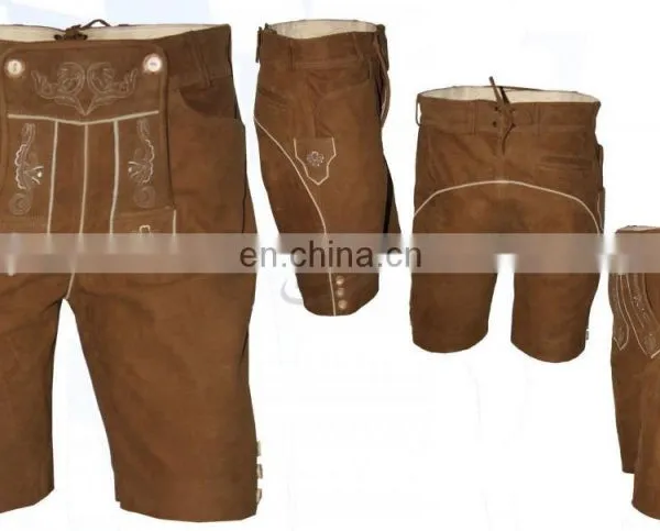 Trachtenpant for Men Short Length Dress Pants With Suspenders (Oktoberfest Clothing) photo-4