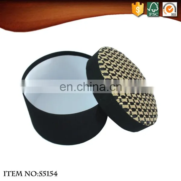 Multifunctional Round Handmade Household Sundries Toy Round Hat Storage Box Set With Lid photo-3