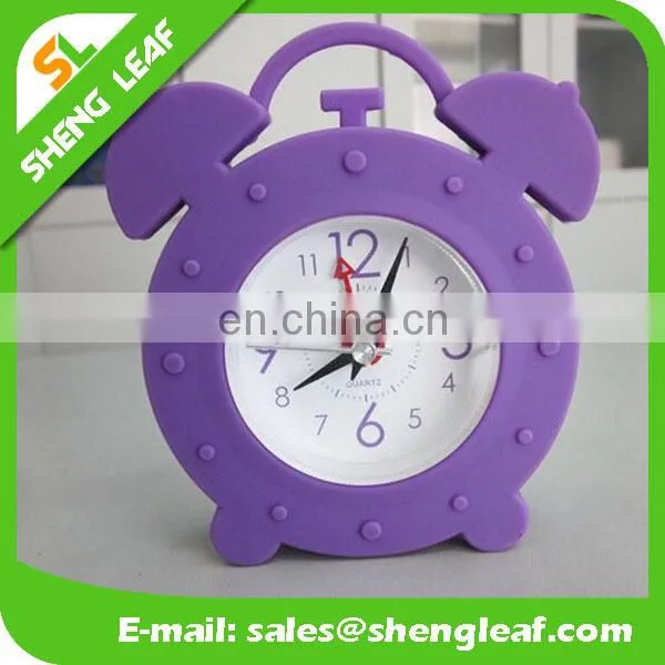 Small Alarm Clock Silicone Alarm Clock Snooze Mute Electronic Clock photo-2