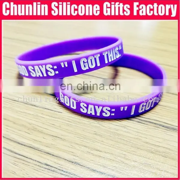 Ink Filled Silicone Wristband , Promotional Gift photo-2