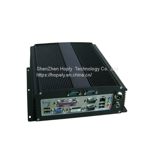 Mini-itx Case With Two COM Ports For Computer Gaming Industrial Embedded IPC CAR PC Enclosure , Case With 2 COM Ports