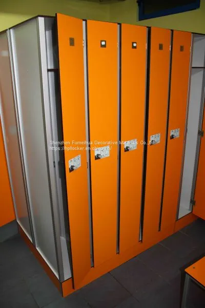 Water Resistant HPL 15 Door HPL Gym Locker With Hook photo-5