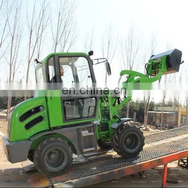 0.8ton Zl08 CE Multifunctional 4WD Garden Yard Mini Loader photo-3