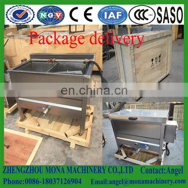 Semi/Full Automatic Potato Chips French Fried Machine/chips Frying Machine/sweet Potato Stick Fryer photo-6