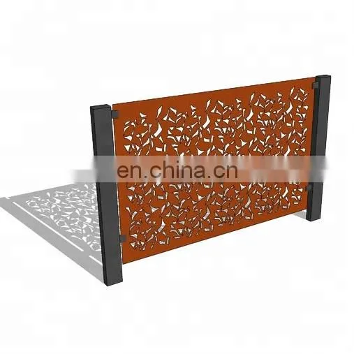 Corten Steel Fence Corten Steel Cladding photo-7