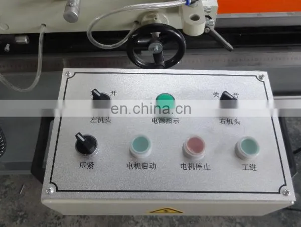 Double-head Mitre Saw Machine for PVC Profile/Machine UPVC Windows photo-5