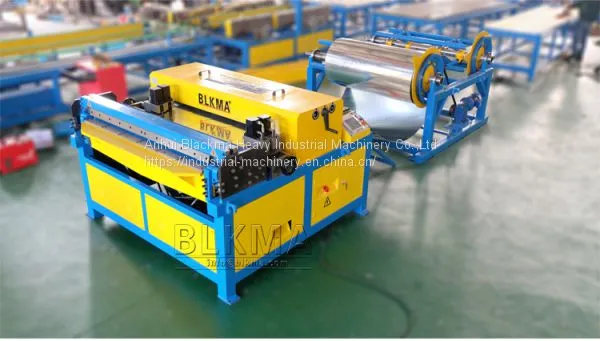 Blkma Auto Square Duct Production Line 3 Pipe Tube Making Machine photo-5