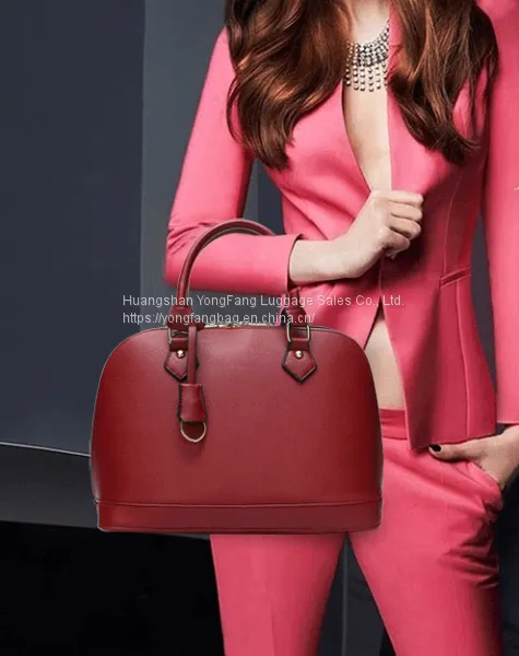 Shell Bag European and American Fashion Handbag Cowhide Shoulder Bag photo-4