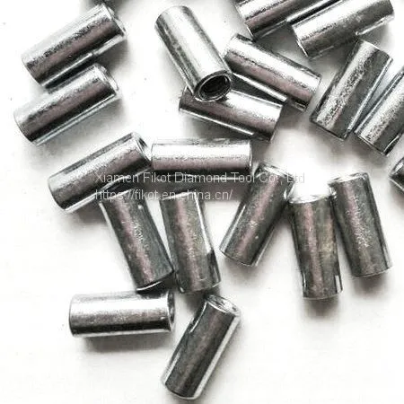 Hot Sale High Quality Tough Steel Diamond Wire Saw Joints Connector Ferrules With Internal Thread photo-3