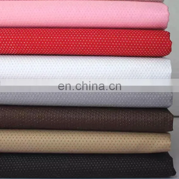 Anti-slip Function 100% Polyester Fabric Twill Gabardine Fabric Silicone Dots Fabric photo-2