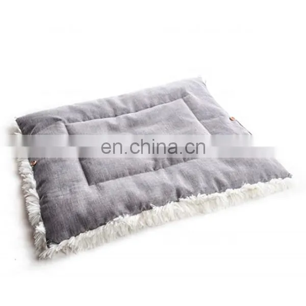 Foldable Pet Bed Mat Soft Fleece Cat House Bed Washable Dog Bed & Cozy Mat photo-4