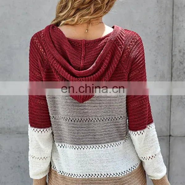 China Suppliers Knitted Round Neck Women Fashion Sweater photo-5