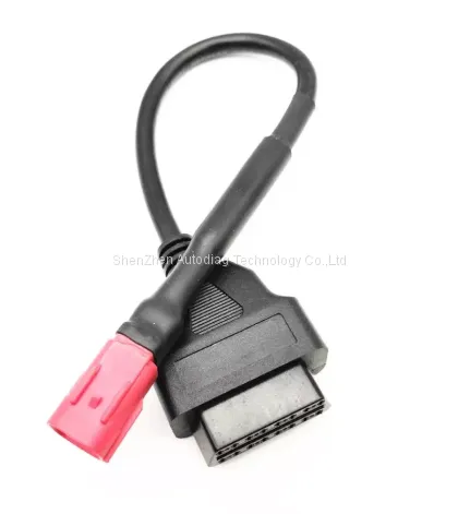 OBDII 6 Pin To OBD2 Diagnostic Adapter Harness Cable For Suzuki GSXR1000 photo-3