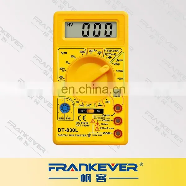 FRANKEVER DT830B Multimeter With Test Lead Probes Digital Multimeter photo-2