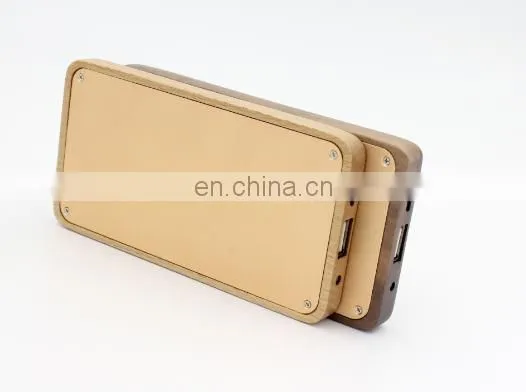 Hot Selling Ultra Thin Original Card Custom 8000mah Wooden Power Bank photo-4