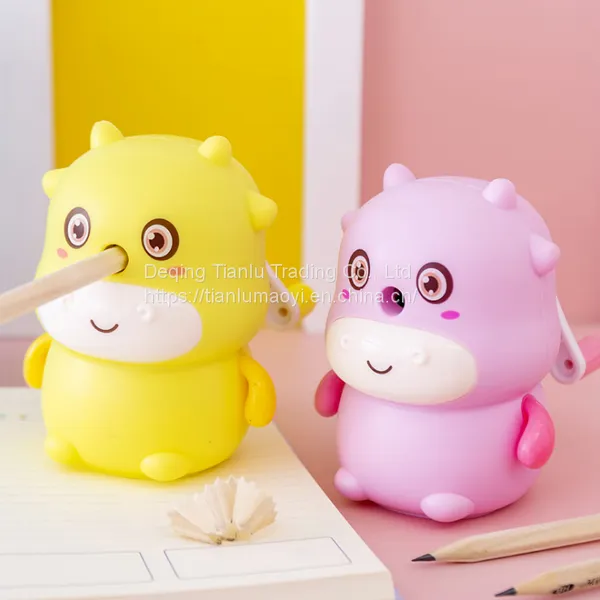 Creative Student Supplies Cute Pencil Sharpener Cartoon Children Stationery Hand Pencil Sharpener Kindergarten Gift Pencil Sharpener photo-3