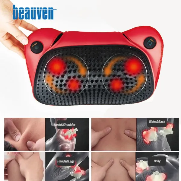 Beauven Deep Tissue Kneading Massager for Home or Car Relaxtion photo-5