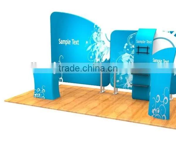 Newest Product Exhibition Booth Reusable Advertising Display Pop up Expo 10x10 Trade Show Booth