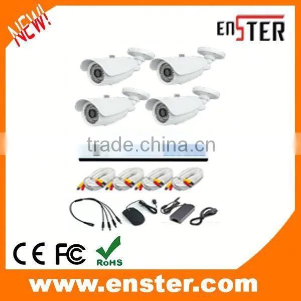 Hot Selling700TVL Home Security Camera DVR Kit Indoor Outdoor 4CH CCTV DVR Kit H.264 Standalone Network Dvr With Camera Kit photo-6