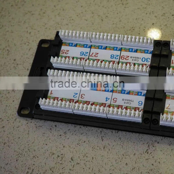 Cat6 Utp 48 Port Network Lan Patch Panel 2U Dual IDC photo-3