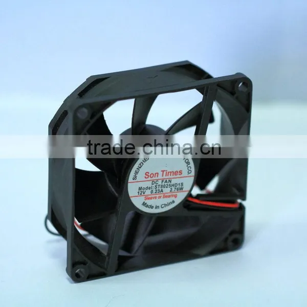 Low Noise Cooling Fan 12v 24v 80*25mm photo-3