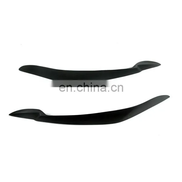 Auto Parts Modified Headlight Eyebrow for BMW X5 Black FRP Light Eyebrow E70 Wrap Angle Decorative Eyebrow Stickers 2008-2013 photo-3