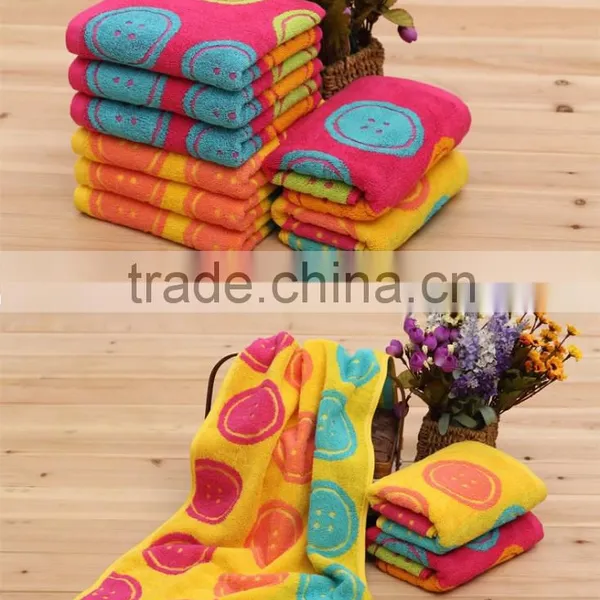 2015Luxury High Quality Hot Sale Cotton French Terry Fleece Fabric for Baby Towel Set 34*76 / 70*140cm photo-2