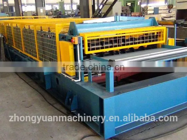 Steel Floor Deck Roll Forming Machine With Auto Stacker photo-4