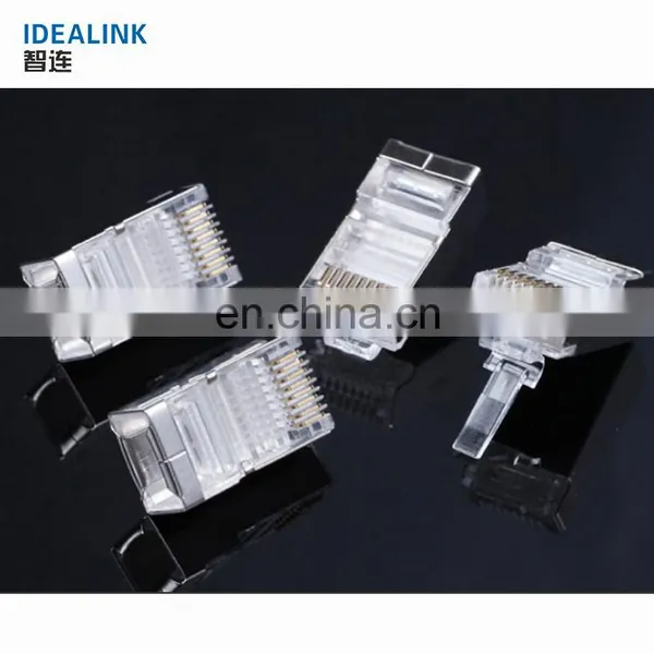 New Promotion 1000pcs Set Ftp Male Modular Plug 8p8c Cat5 / 6 RJ45 Keystone Connector photo-5