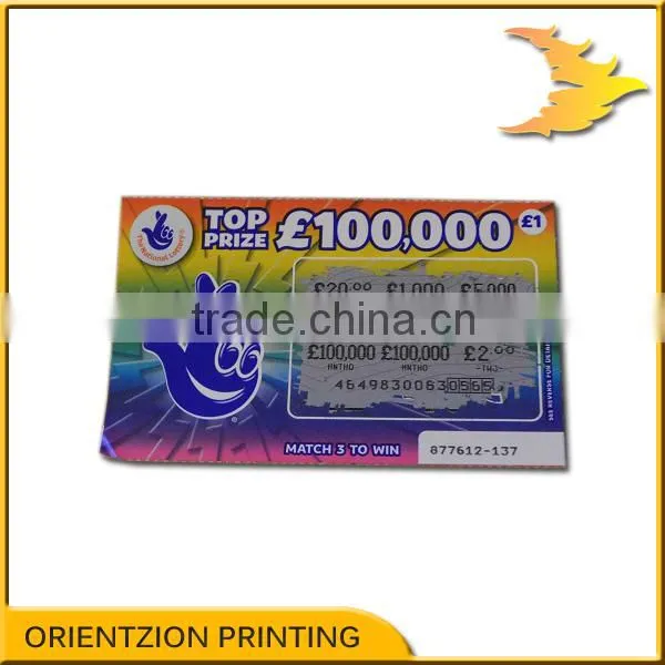 Lottery Ticket Printing, Lottery Card Printing. photo-3