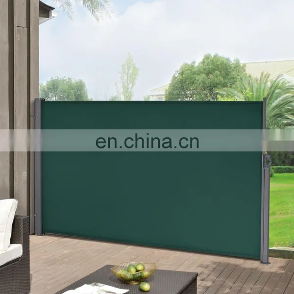 Anthrazit Seitenmarkise Sichtschutz Seitenwand 180x300cm Sonnenschutz Windschutz Patio Privacy Screen Sun Wind Protection photo-5