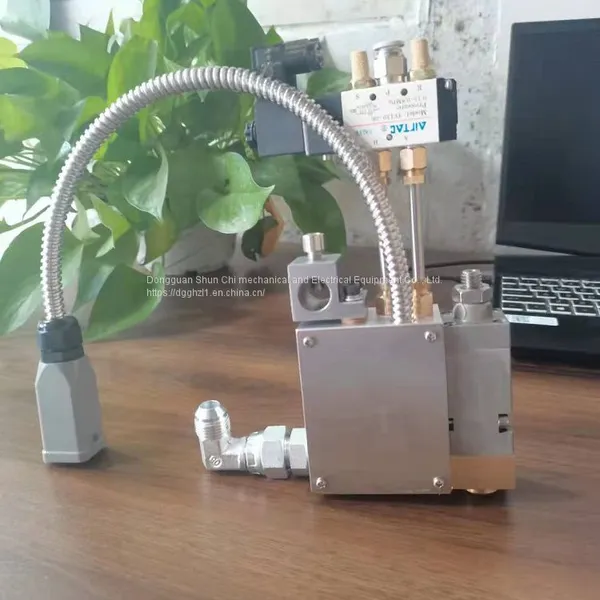 Hot Melt Glue Machine High Temperature Glue Gun High Flow Spray Gun PUR Injection Gun Filter Glue Valve Filling Glue Machine Heating Glue Gun photo-2