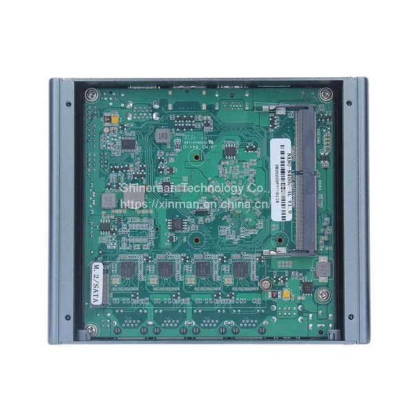 Fanless Metal Mini PC Industrial BOX Computer RS232/HDMI/VGA Integrated photo-3