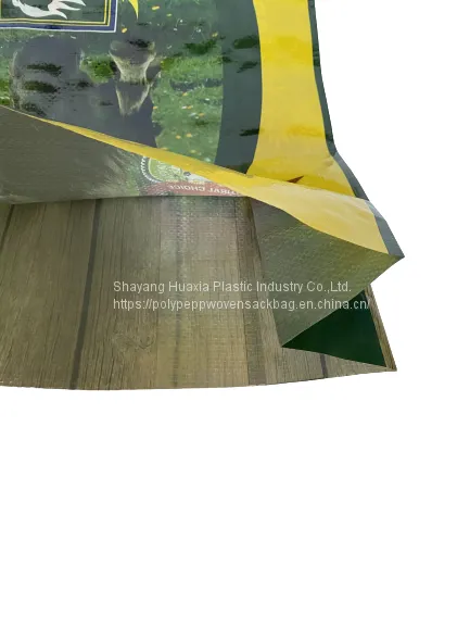 Biodegradable Double Layers Paper PE Animal Food Protein Powder Heat Sealed Top Packaging photo-3