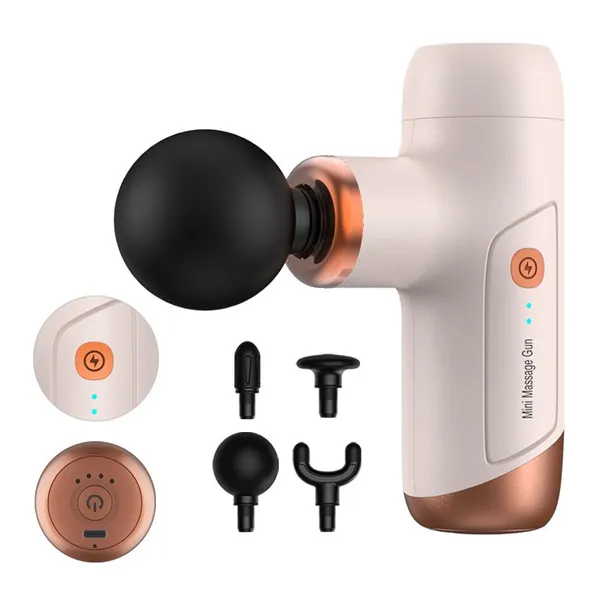 Deep Tissue Massage Gun Mini Size Percussive Therapy Device Percussion Massager Whoilesale