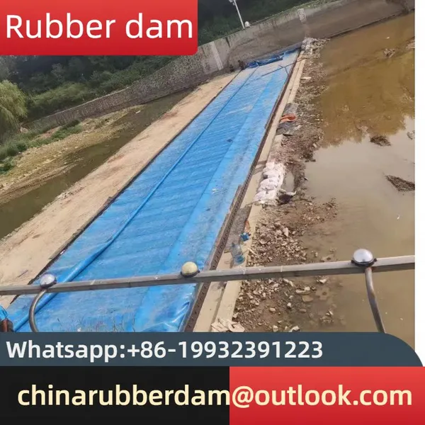 Rubber Dam, River Channel, Reservoir, Gas Shield Dam, Water Filled Seamless Water Blocking Rubber Water Gate photo-4