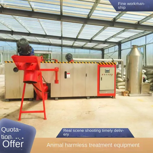 Duck Slaughterhouse Harmless Treatment Equipment, Cattle Farm Dead Cattle Harmless Treatment Equipment, Incinerator for Sick and Dead Animals